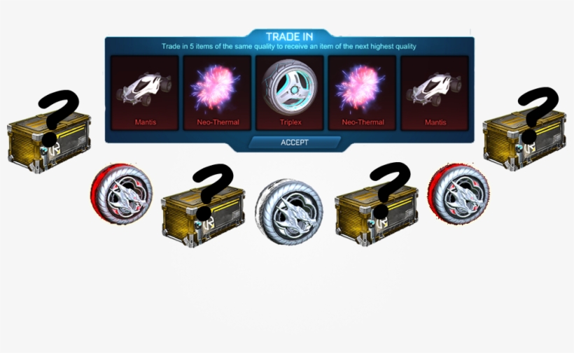 Nitro Trade Ups Available For Rocket League, Pc - Radio-controlled Toy, transparent png #5401900