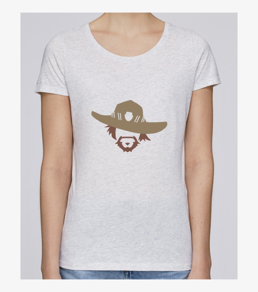 T-shirt Femme Stella Loves Mccree Par Lisartistaya - T-shirt, transparent png #5402466