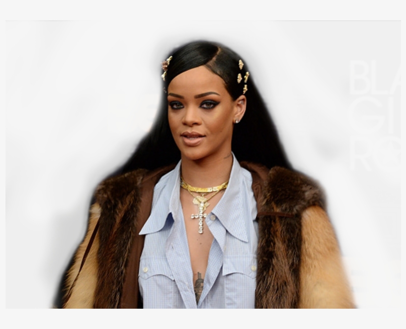 Png Rihanna Fotos - Fur Clothing, transparent png #5402682