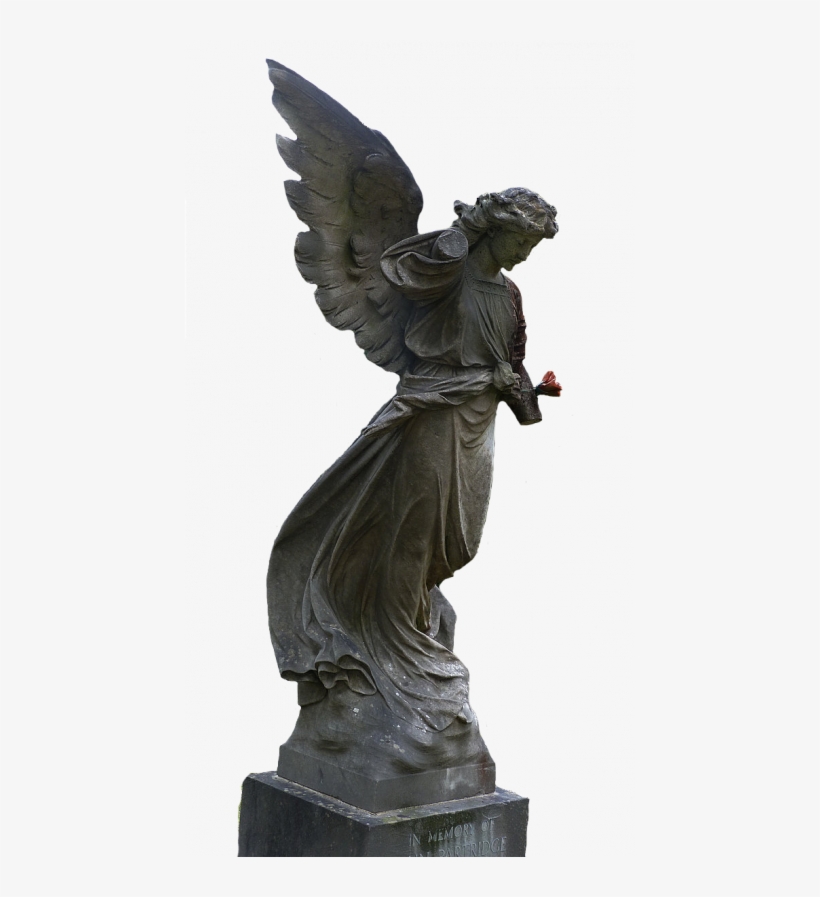 Crystal Png - Angel Statue Png, transparent png #5402787