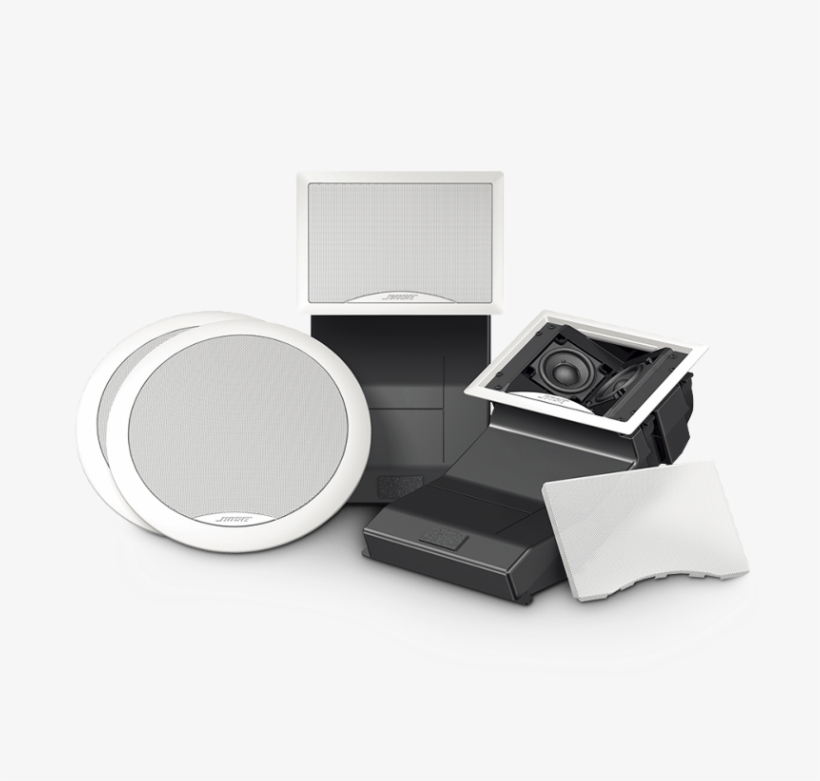 Bose Virtually Invisible 191 In-wall Speakers - White, transparent png #5403000