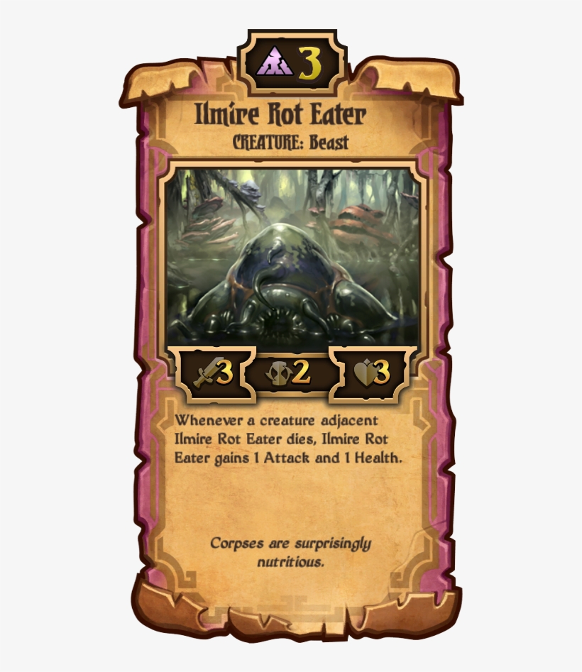 196 Ilmire Hunter 195 Ilmire Rot Eater - Scrolls Cards, transparent png #5403476