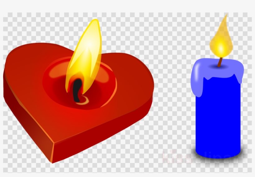 Download Velas De Corazon Png Clipart Clip Art Candle - Transparent Background No Symbol Transparent, transparent png #5403823