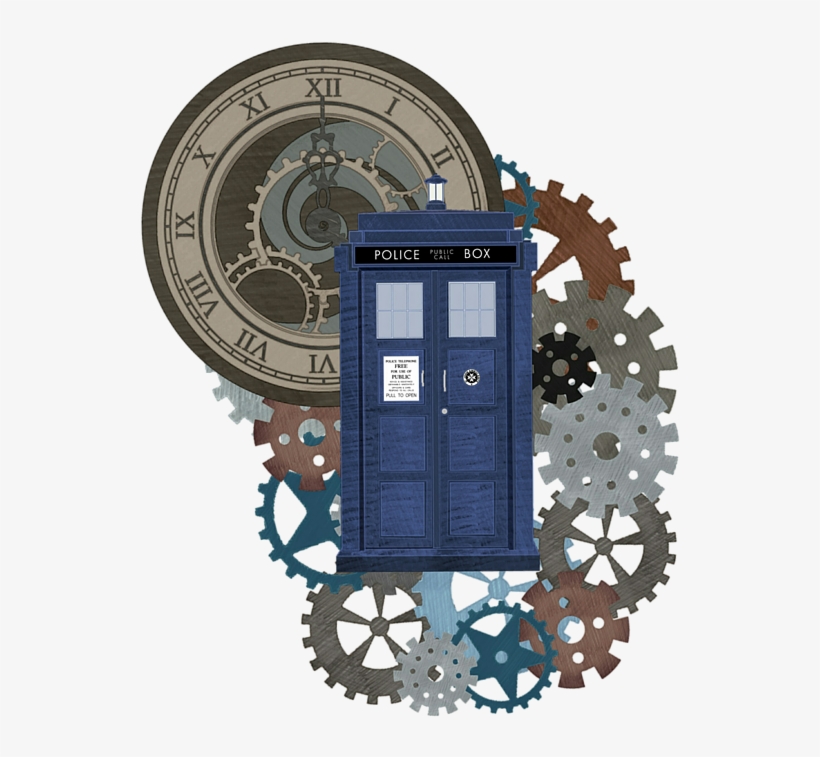Bleed Area May Not Be Visible - Dr Who Time Art, transparent png #5403873