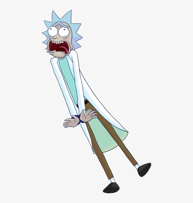 Not My Art - Rick Sanchez, transparent png #5403923