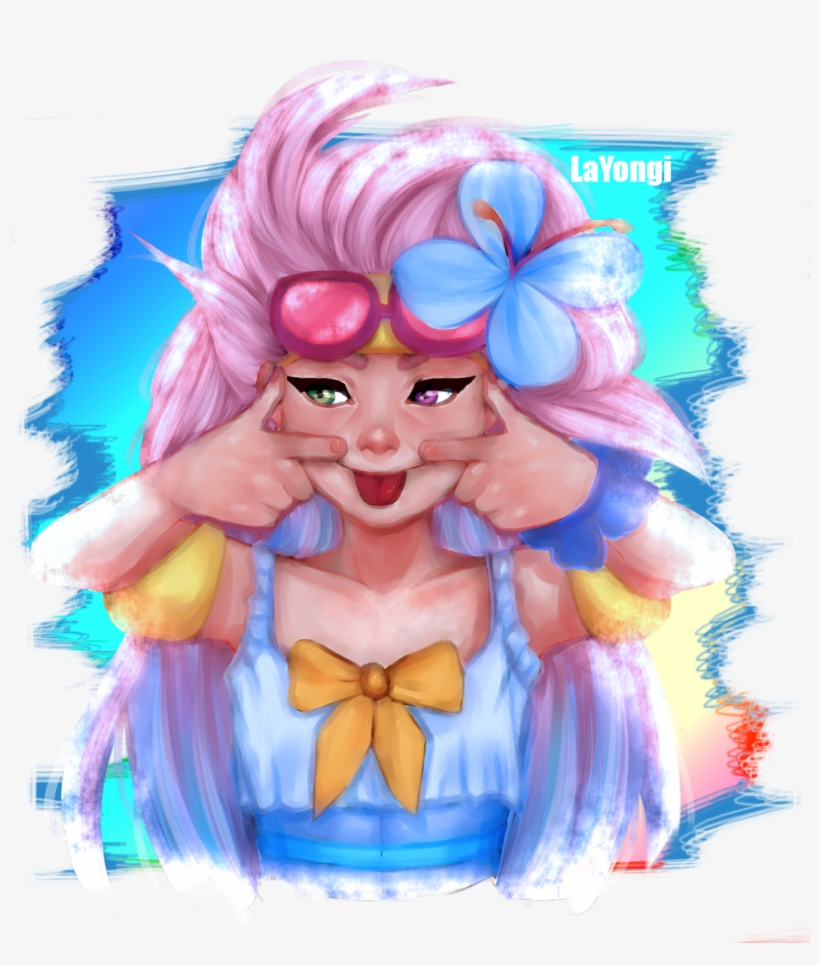 Yumi Bunny Zoe Veraniega - League Of Legends, transparent png #5403924