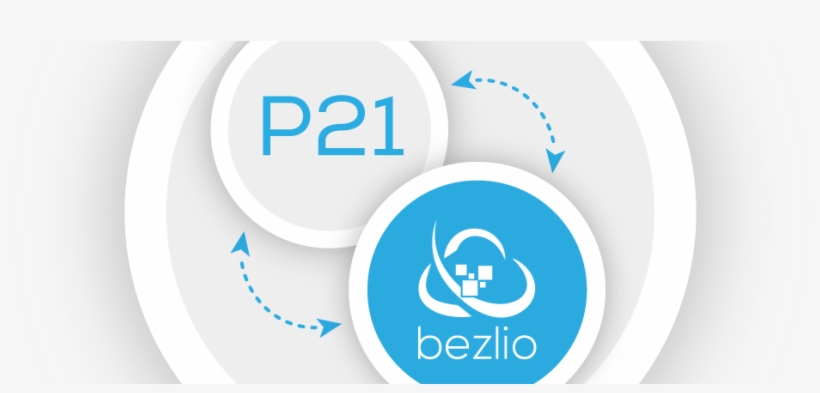 Illustration Of Epicor And Bezlio Logo, Representing - Circle, transparent png #5406744