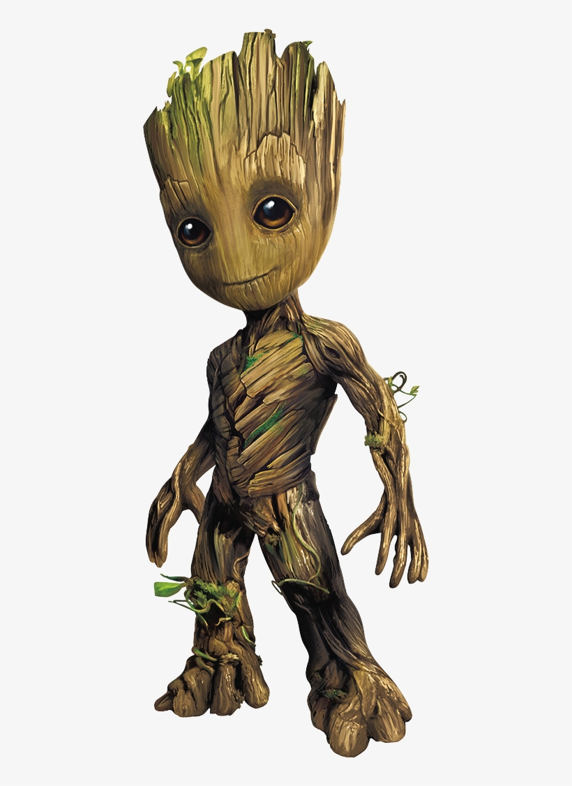 Gotg2 Baby Groot - Guardians Of The Galaxy 2 Groot Poster, transparent png #5407549