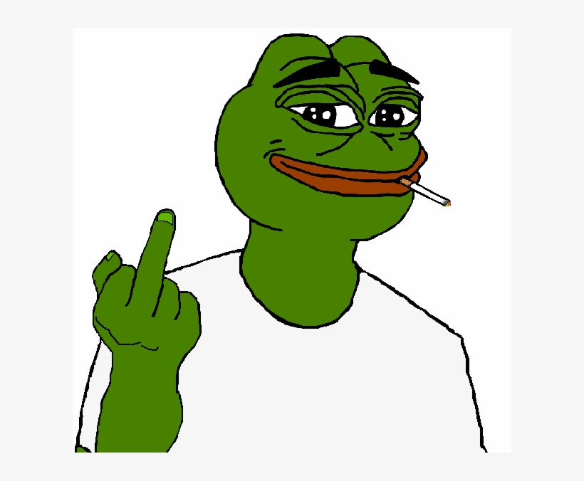 Pepe Transparent Biz Business Finance Search - Pepe The Frog Fuck You, transparent png #5407555