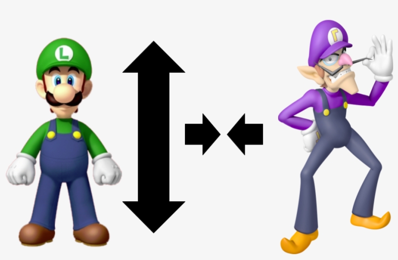 Developers Conceived Waluigi As An Exaggerated And - Super Mario Bros, transparent png #5409713