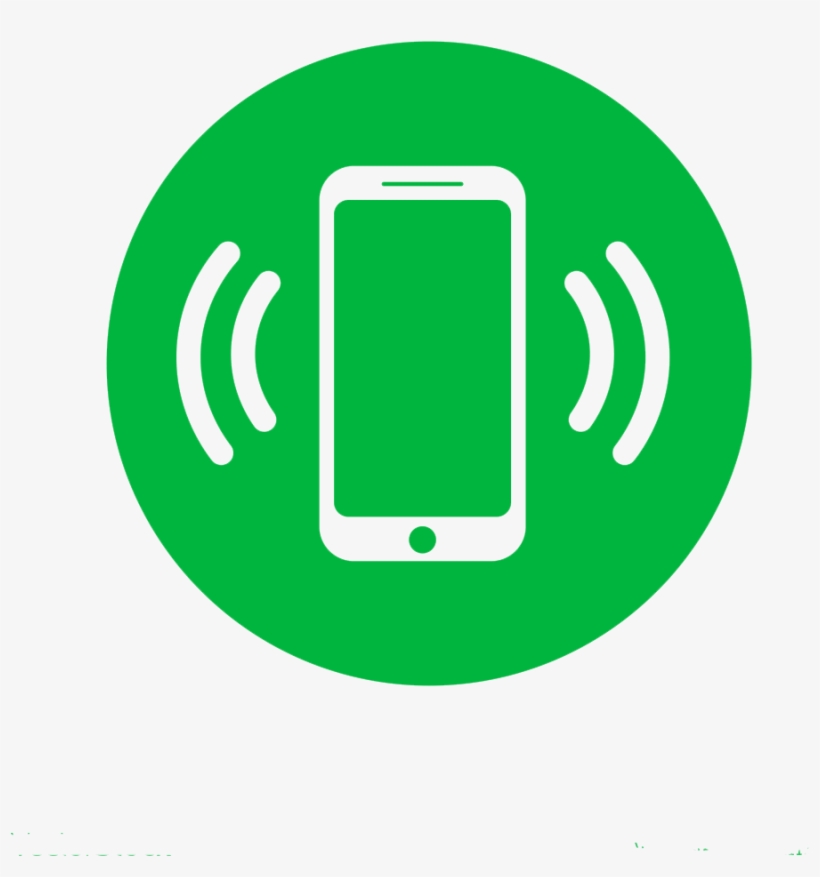 Cellphone - Mobile Phone Icon Circle, transparent png #5409778