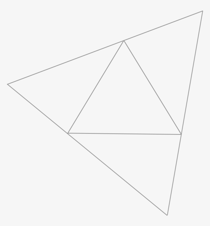 Triforce - Triangle, transparent png #5409845