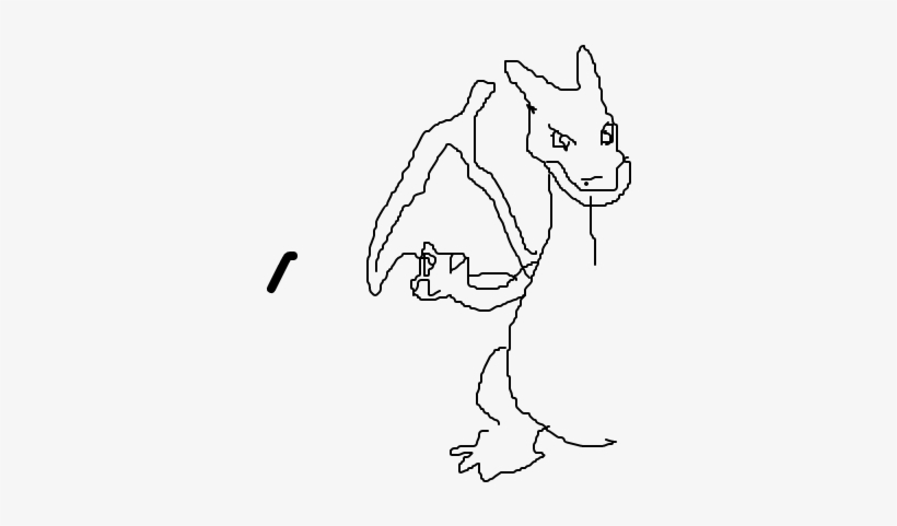 Charizard - Sketch, transparent png #5410130