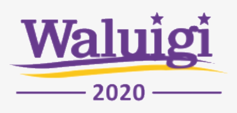 Wah Sticker - Waluigi Meme, transparent png #5410136