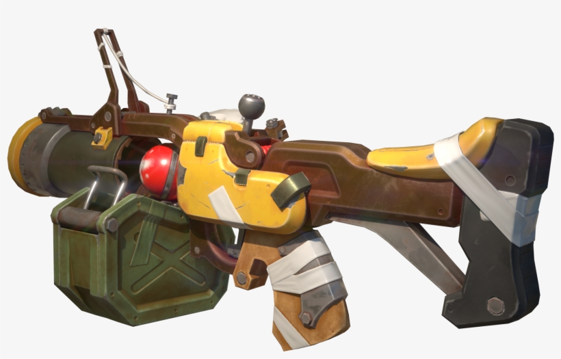 Lanzagranadas De Junkrat Overwatch-progress27b - Assault Rifle, transparent png #5410657