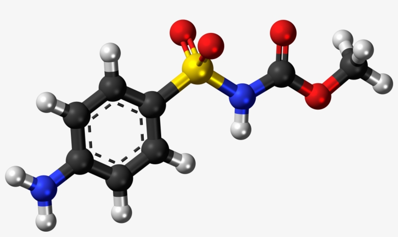 Asulam 3d Balls - Amine Compounds (chemical Compounds), transparent png #5411266