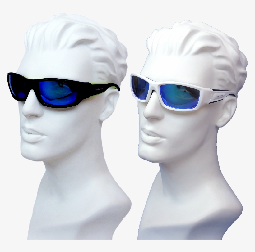 Water Sports Sunglasses-blue Color Lens, transparent png #5411808