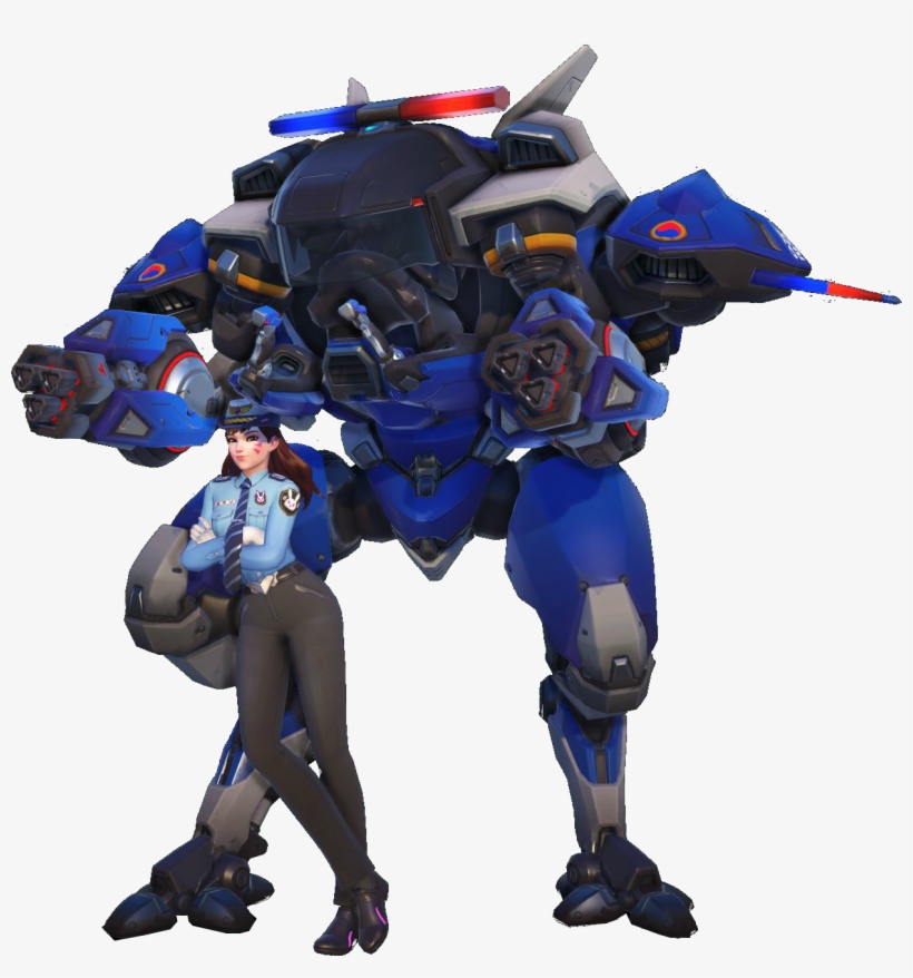 Dva After War - Overwatch Dva Skin, transparent png #5411998