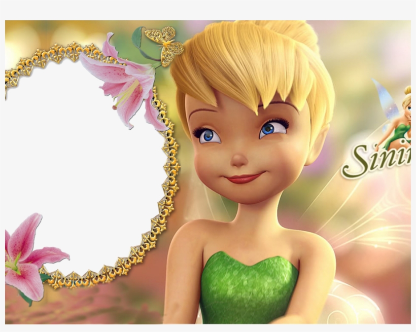 Tinkerbell Customizable Rectangle Mouse Pad By Icasepersonalized - Cute Cartoon Wallpaper Hd, transparent png #5412336