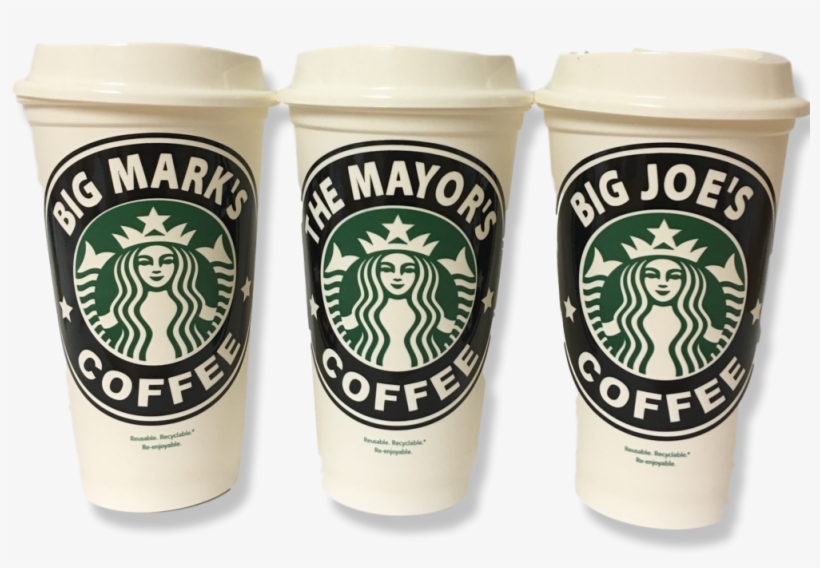 Gifts For Male Teachers - Piece Of Cake Parties Personalized Reusable Starbucks, transparent png #5412553