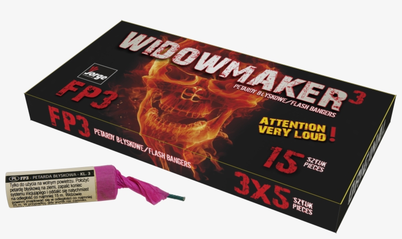 Fp3 Widowmaker 15 Szt Firma Jorge - Crna Udovica Petarda, transparent png #5412879