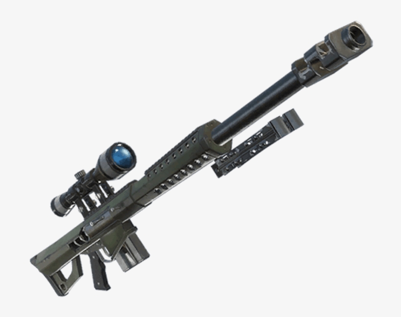 Clipart Gun Fortnite - Heavy Sniper Rifle Fortnite, transparent png #5413426