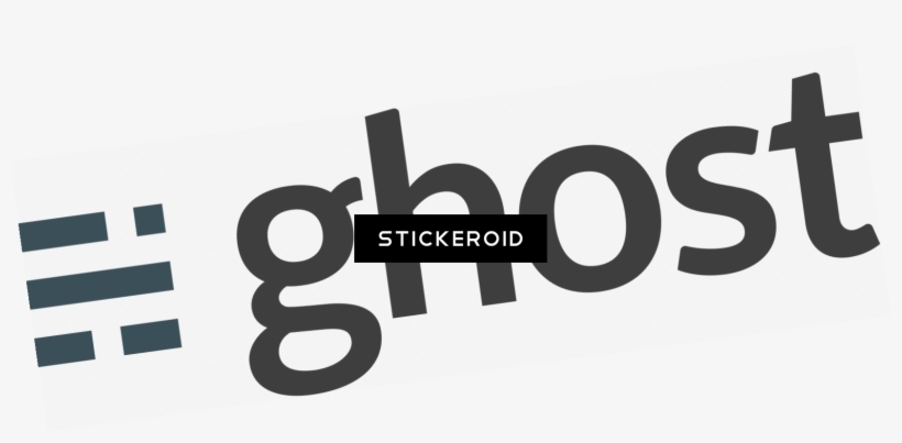 Ghost Logo - Ghost, transparent png #5413698