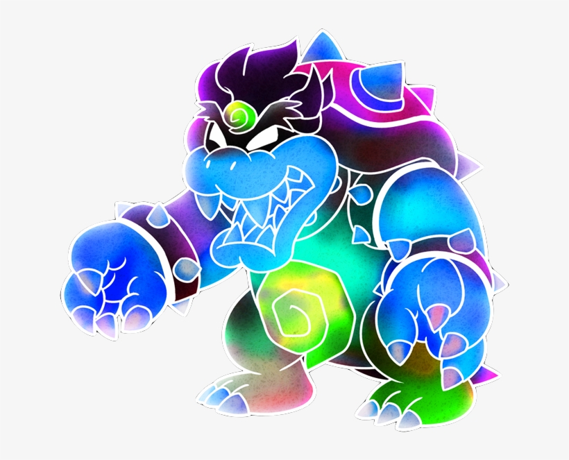 Dreamy Bowser - Mario Y Luigi Dream Team, transparent png #5414220