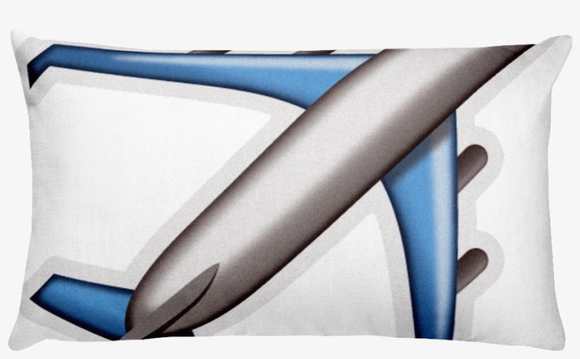 Emoji Bed Pillow Airplane Just Emoji Png Air Plane - Airplane Emoji Overlay, transparent png #5414629