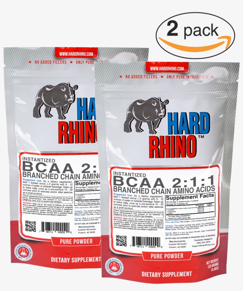 Hard Rhino Gaba (gamma Aminobutyric Acid) Powder, 250, transparent png #5415132