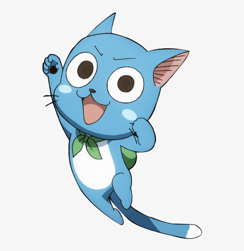 Report Abuse - Fairy Tail Happy Png, transparent png #5415714
