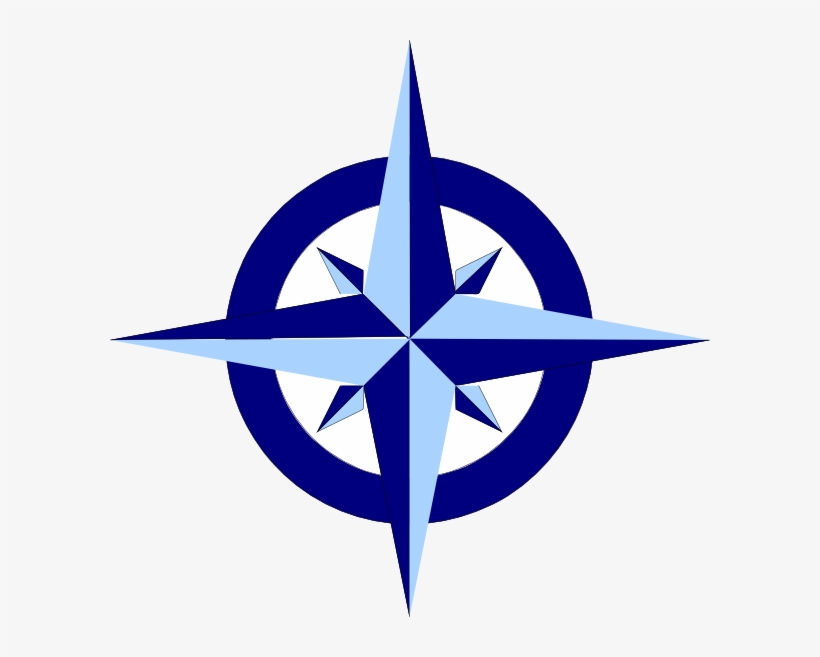 Blue Compass Rose Png Images, transparent png #5415923
