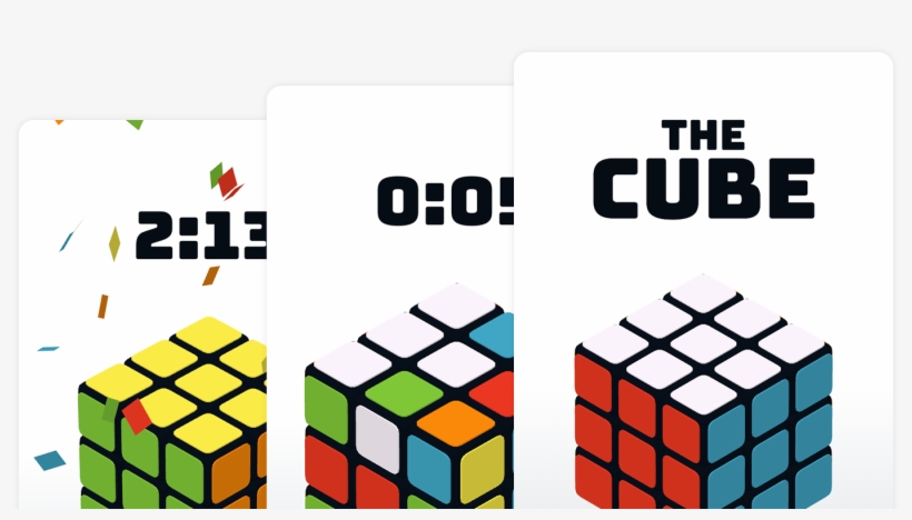 Classic Rubik's Cube Game - Favor Puzzle Cube Bulk, transparent png #5415987