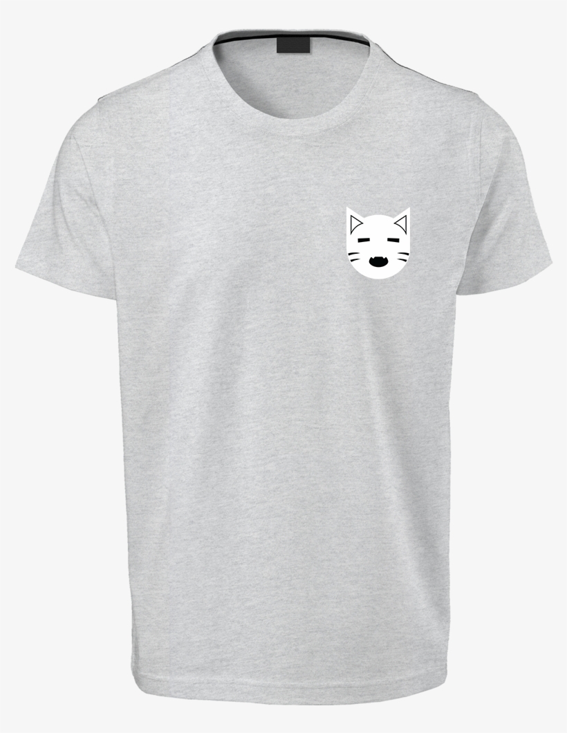 Anime Cat T-shirt - Plain White T Shirts Png, transparent png #5416591