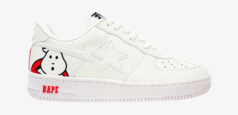 Kanye West X Bapesta Fs-001 'college Dropout' - Nike Legend React White, transparent png #5416648