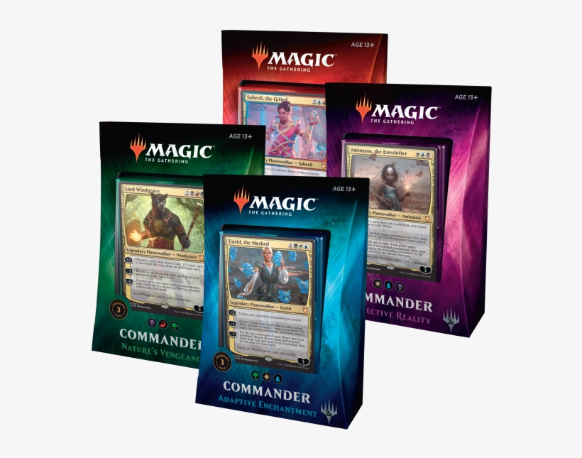 Magic Commander 2018 Display - Commander 2018 Ita, transparent png #5416649