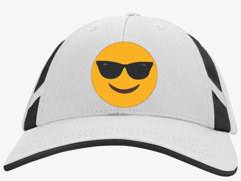 Sunglasses Emoji Stc12 Sport-tek Dry Zone Mesh Inset - Audi Dry Zone Mesh Inset Cap, transparent png #5417878