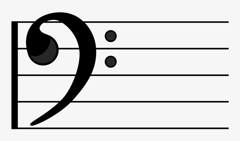 Bass Clef, transparent png #5418217