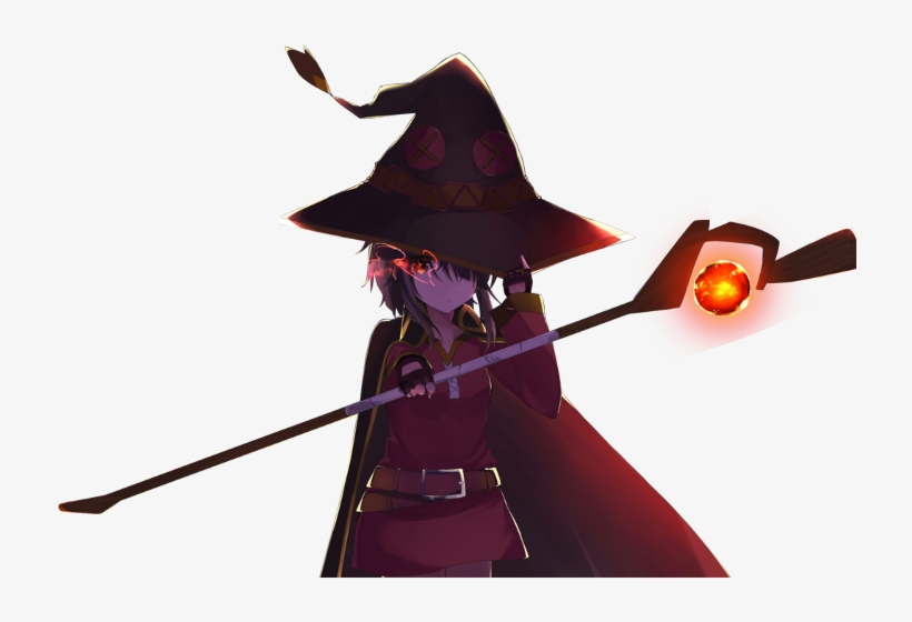 Megumin Render, transparent png #5418283