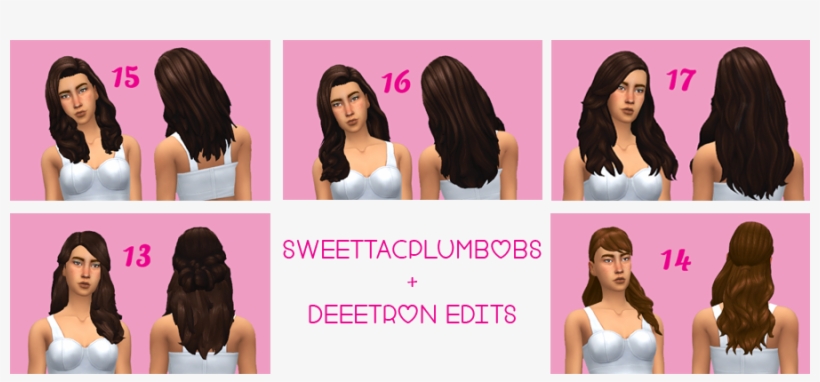 Something Simlish Here Besides Adding Both Hatchops - Sweet Taco Plumbobs Hair, transparent png #5419098