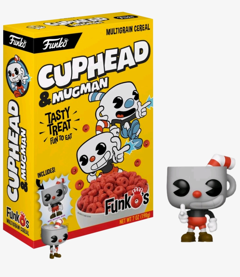Cuphead Funko's Cereal With Pocket Us Exclusive Pop, transparent png #5419495