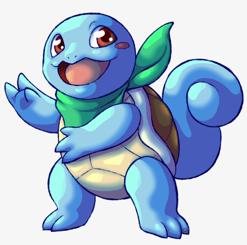 Today I Drew Squirtle For This Subreddit Https - Pmd Charmander And Squirtle, transparent png #5420087