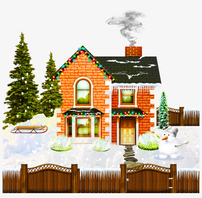 Cranston's Festival Of Lights Competition Is Almost - Transparent Christmas House, transparent png #5420284