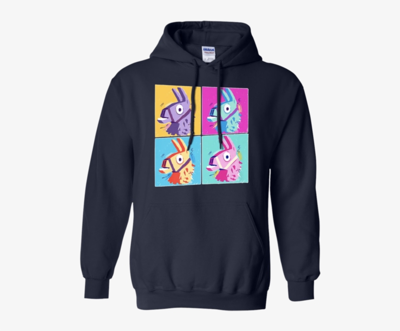 Fortnite Hoodie Quad Yamma Llama - Fortnite Llama Boys Tshirt, transparent png #5420802