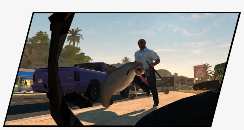 There Are Many Hidden Items In Goat Simulator, And - Payday, transparent png #5422159