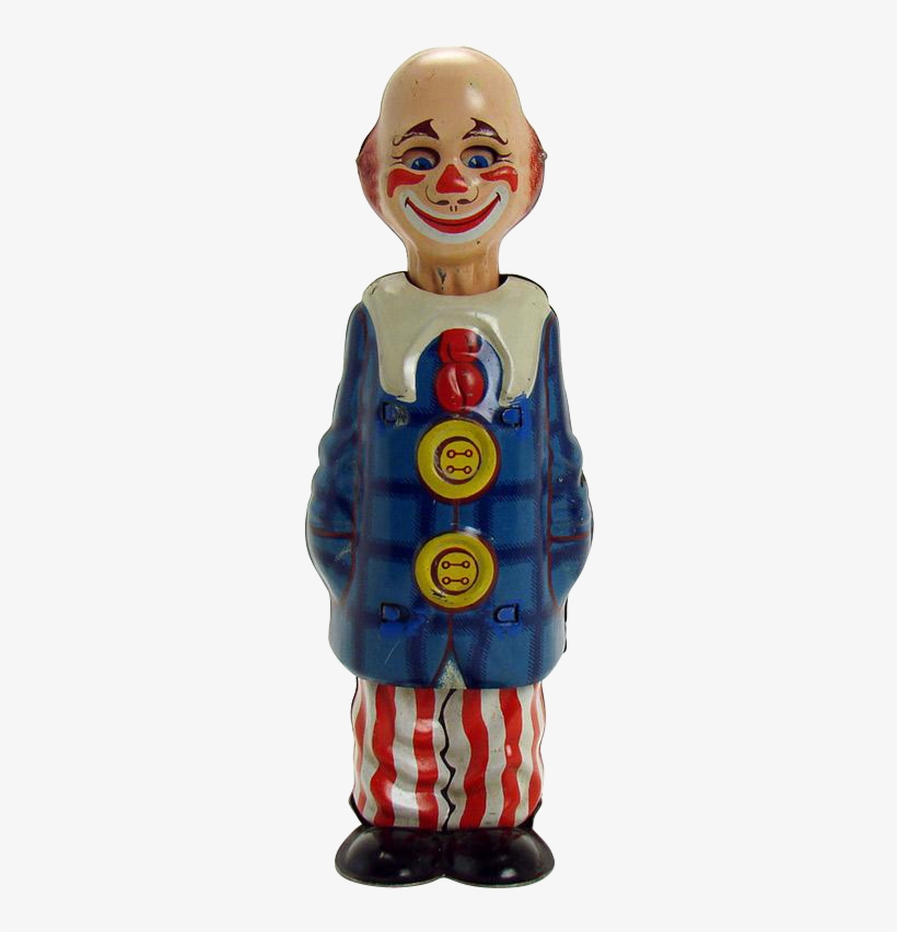 Creepy Clown Png Image Black And White Library - Figurine, transparent png #5422898