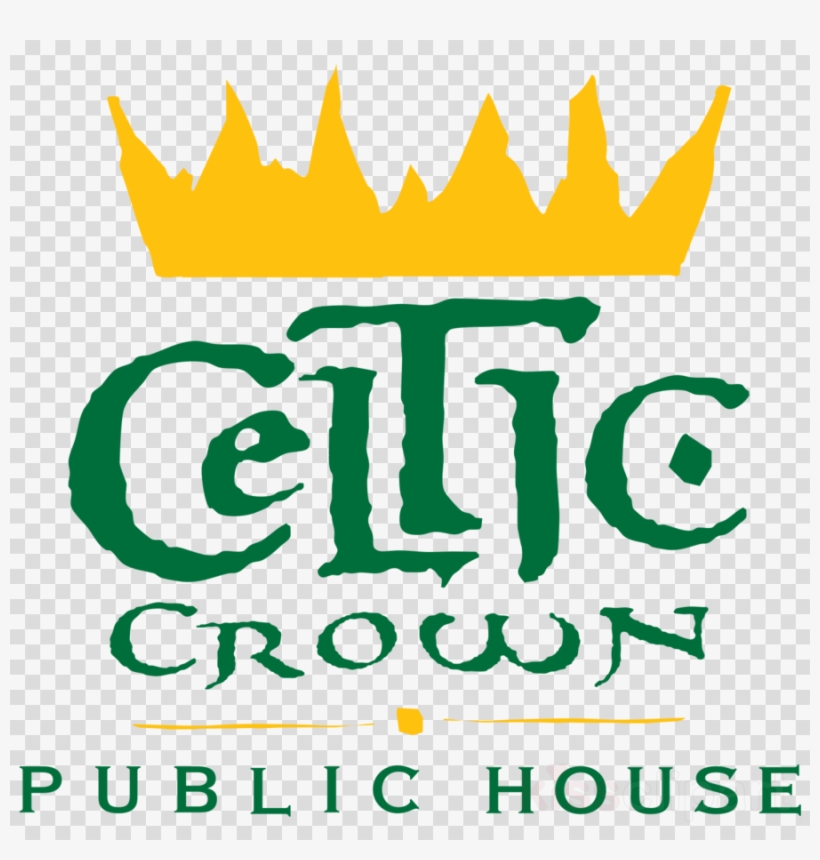 City Clipart Celtic Crown Public House Bar Party - Graphic Design, transparent png #5423168