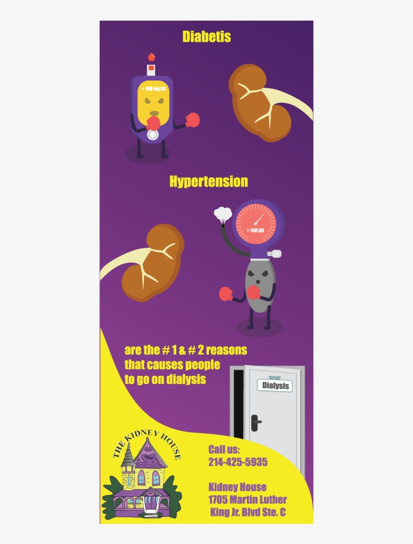 Graphic Design By Persibishe For The Kidney House - Illustration, transparent png #5423225