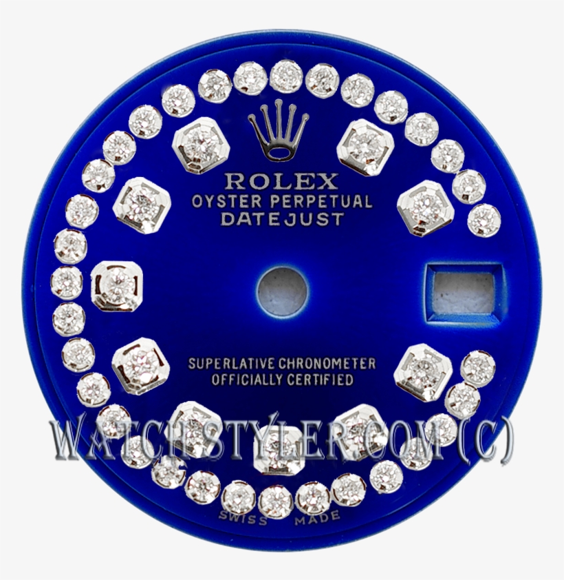 Loading Zoom - Rolex Ladies Datejust Stainless Steel Glossy Black, transparent png #5423297