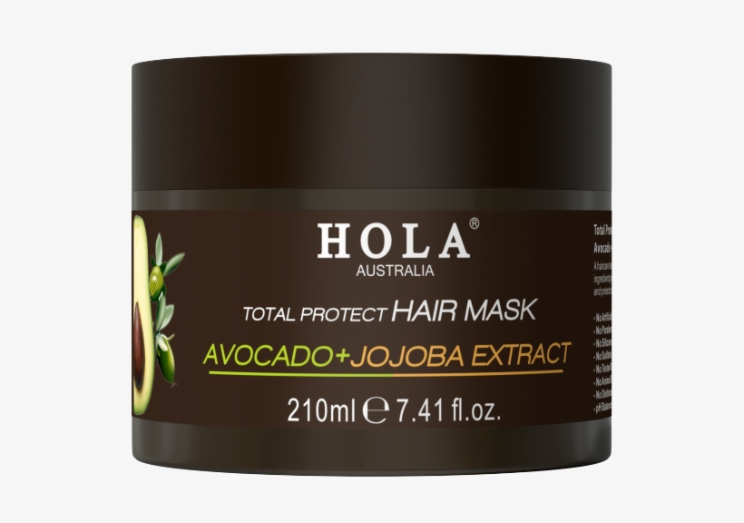 Avocado Hair Mask Png Clip Freeuse - Jojoba, transparent png #5423365